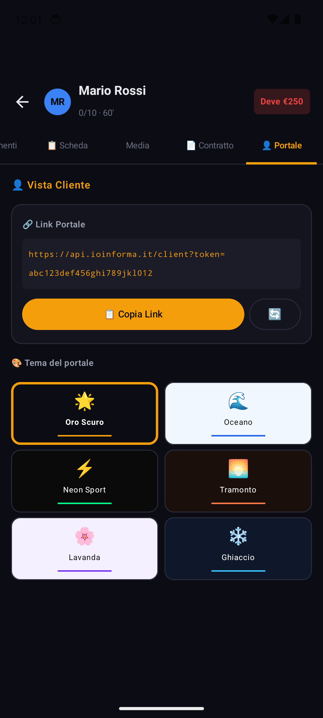 Client portal